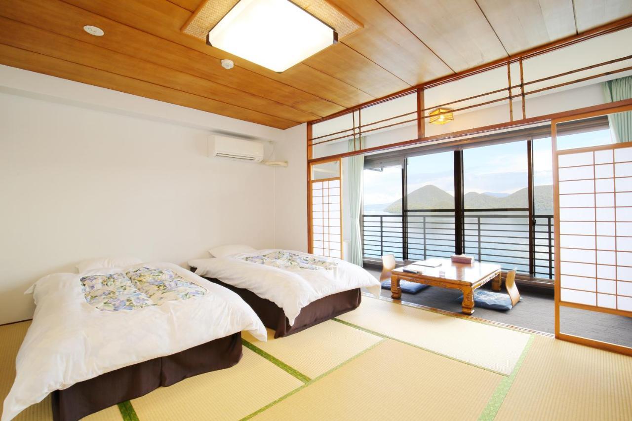 Toya-onsen Hotel Hanabi Toyako Dış mekan fotoğraf