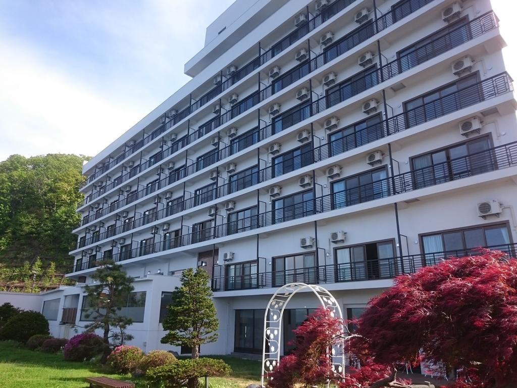 Toya-onsen Hotel Hanabi Toyako Dış mekan fotoğraf